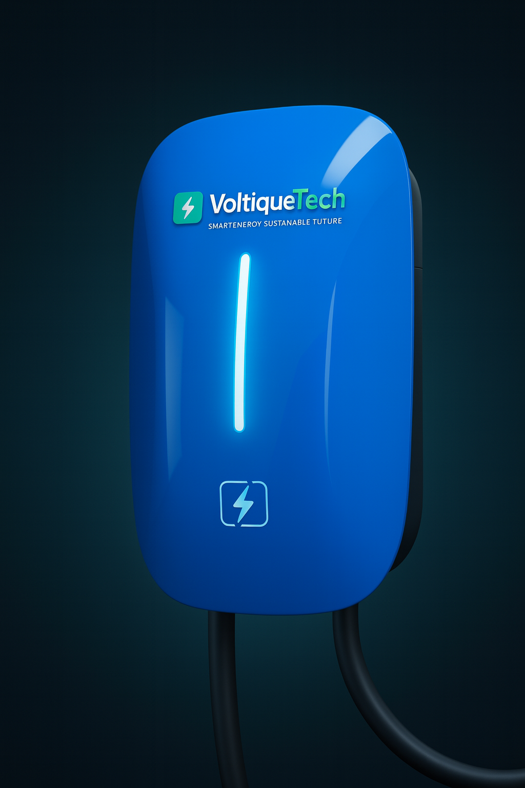 Voltix AC7 Go – Portable Level 2 EV Charger (WiFi) with App Control | 240V | 32 Amp | Type 2 | 5m Cable